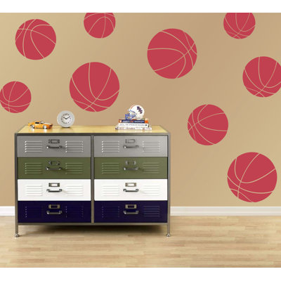 Décalcomanie murale baskets