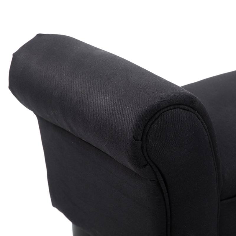 Sofa Chaise Lounge, Black