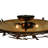 Glass Semi Flush Mount
