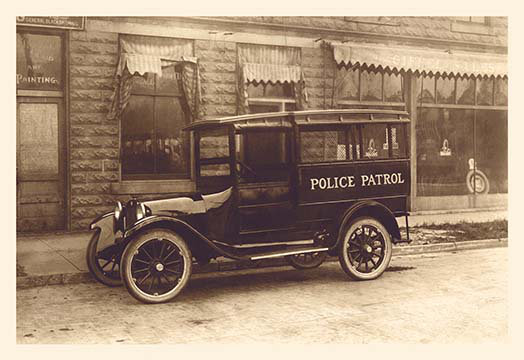 «Police Patrol», reproduction de photo