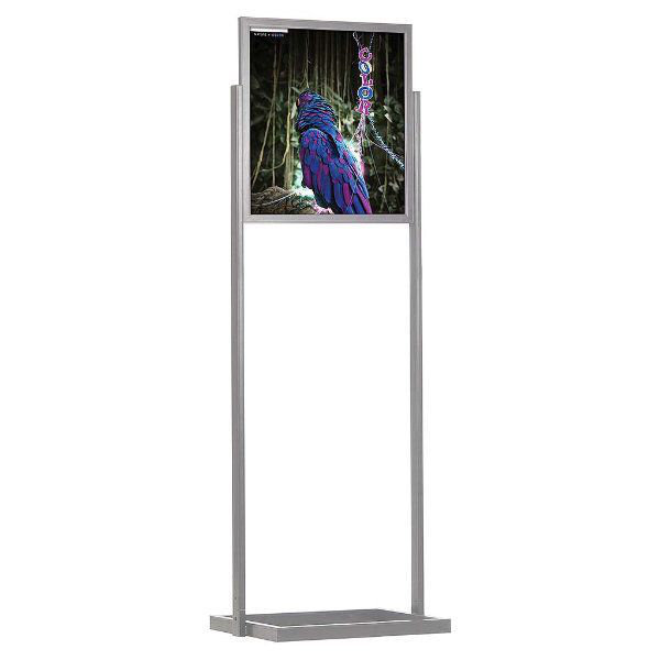 Planche eco info, H 24,91 po x l 36,91 po, Argent