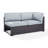 Arbedella 62.25'' Wide Metal Loveseat with Cushions-543945078