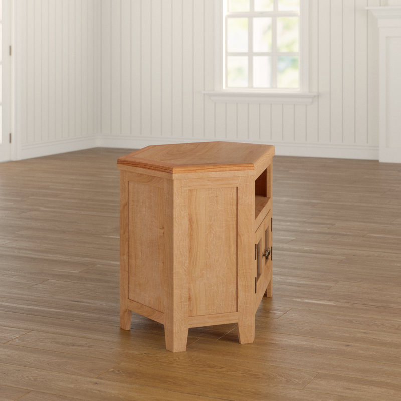Serena Unfinished Corner TV Stand for TVs up to 43"