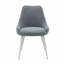 Ensemble de 2 chaises d'appoint Laela Boucle Bone