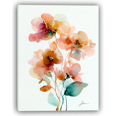 Art sur toile aquarelle