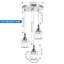 Luminaire suspendu cylindrique en cristal 3 lumières-782198672