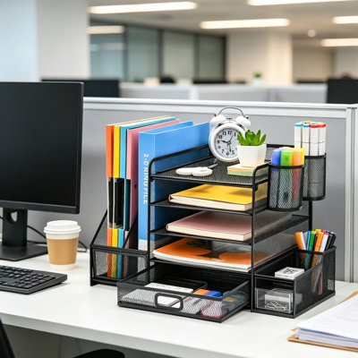 Classeur de bureau à 5 niveaux