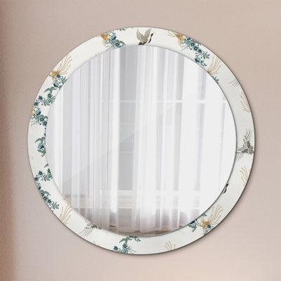 Huldar Glass Flat Wall Mirror
