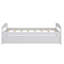 Lit plate-forme avec lit gigogne-579995222