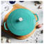 Staub Cast Iron Round Cocotte, Dutch Oven, 5.5-Quart, Serves 5-6, Made In France, Peony Pink-1186394995