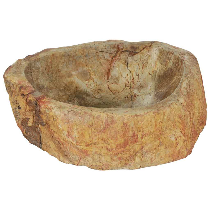 Alpen Home Odis 45mm L x 35mm W Cream Stone Oval Sink