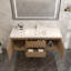 Ensemble de meuble-lavabo mural simple l 60 po Owaneco-696481691