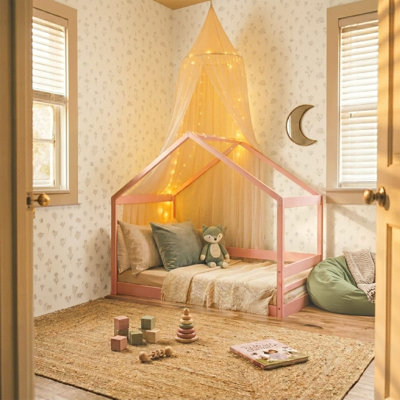 Little Seeds Trellis House Toddler Bed