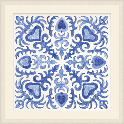Ornate Tiles 5 Framed Print