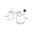 Bureau domestique en bois massif