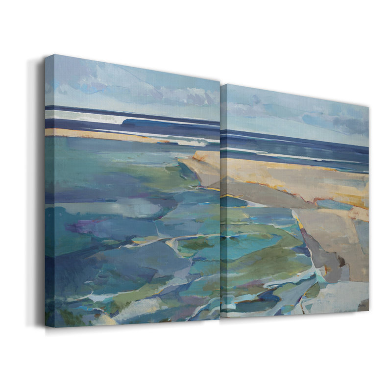" Breakwater " 2 - Pieces, 32" H x 48" W x 1" D