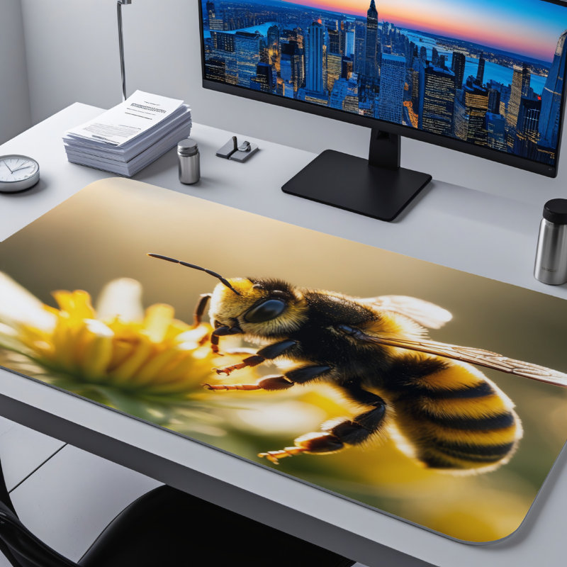 Polyester Desk Pad, 23.6x13.8