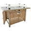 Table de foyer d'extérieur au gaz propane 60 000 BTU Nycholas-111780330