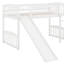 Lit mezzanine simple avec glissade