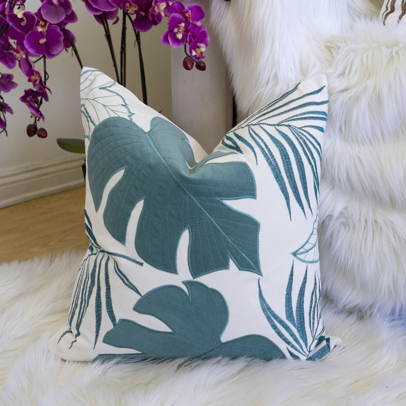 Coussin décoratif Autumn Vibes, Bleu