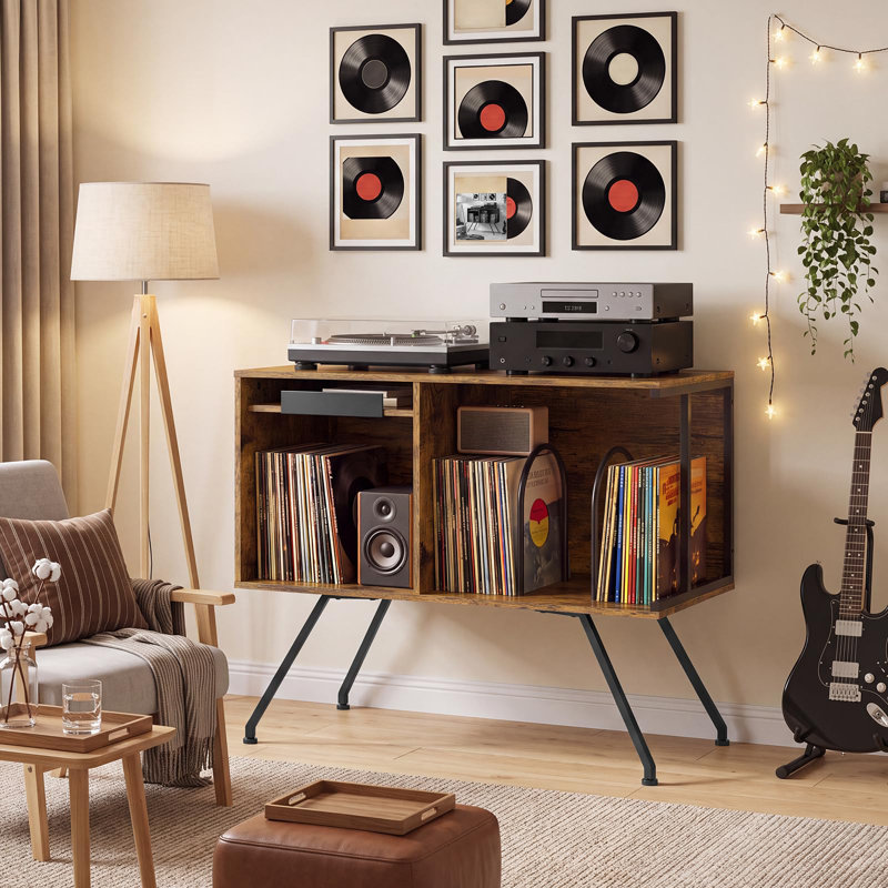 Metal 96cm H Media Shelves