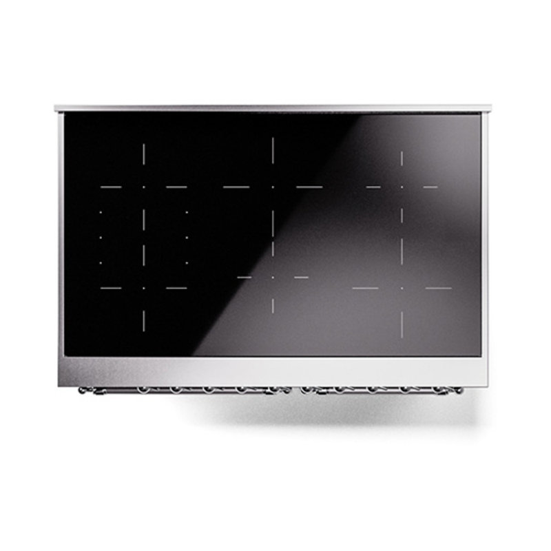 ILVE Nostalgie II Noblesse 40 in Induction Range, Emerald Green/Chrome
