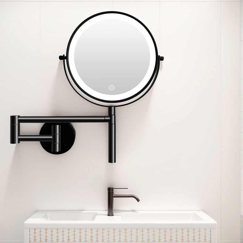Laylia Metal Round Mirror