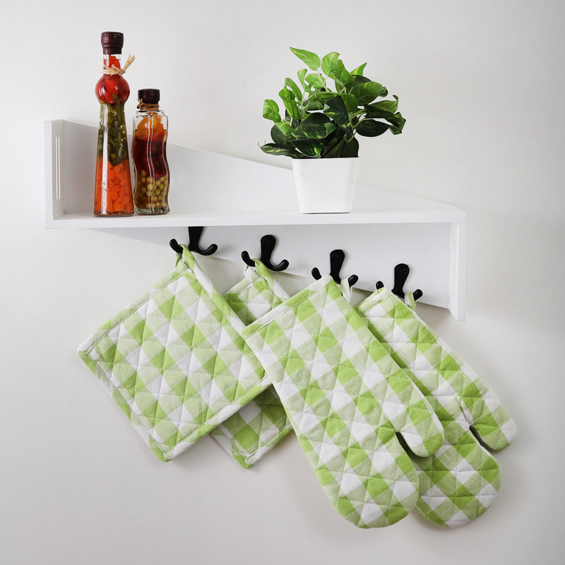 Ensemble 4 pièces de cuisinier poignée et four de cuisine didi