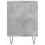 Mursida 40cm W Metal Bedside Table-12029939