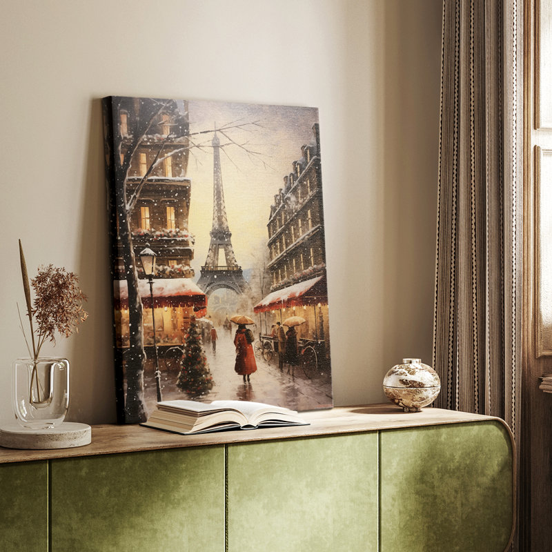 Christmas Holiday Art DLII - galerie Cavas sur mesure, H 12 po x l 8 po