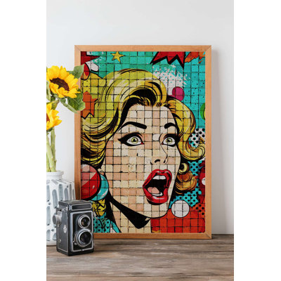 Superbe peinture décorative en panneau de fibres à densité moyenne, 12,9 po x 18,9 po | Cadre 100% bois massif (épaisseur: 0,8 pouce) | L'impression numérique vibrante, parfaite pour la décoration intérieure et les murs de galerie, ajoute élégance et style à n'importe quelle pièce