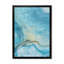 Art de marbre liquide bleu et jaune II, reproduction d'art sur toile-1272934277-1272934334