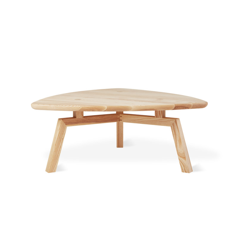 Solana Solid Wood Coffee Table, Ash Blonde