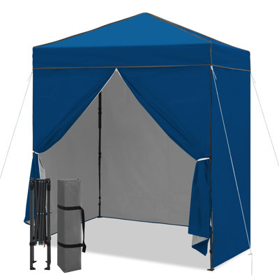 6x4 Canopy Tent, Heavy Duty Pop up Canopy with Sidewalls