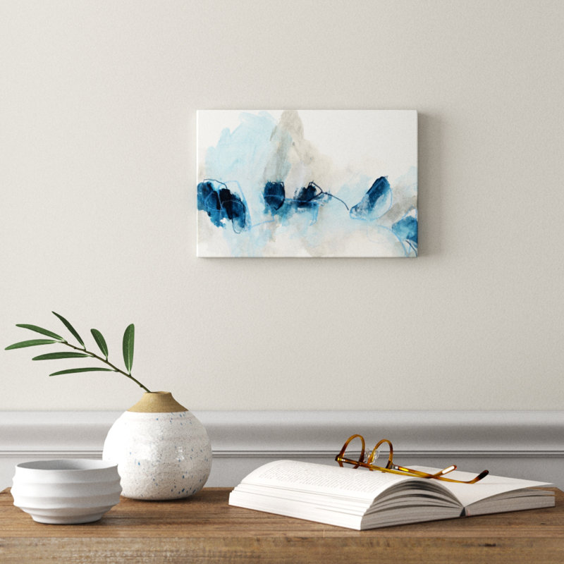 Geode Coast I by June Erica Vess - Wrapped Canvas Painting Print, 20cm H x 30cm W, Wrapped Canvas