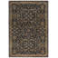 Oriental Hand-Knotted Blue / Gold Area Rug-1460860104
