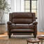 Fauteuil inclinable manuel capitonné-131655137