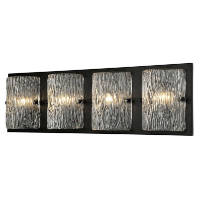 Morgan 3-Lt Bath/Vanity Light - Black
