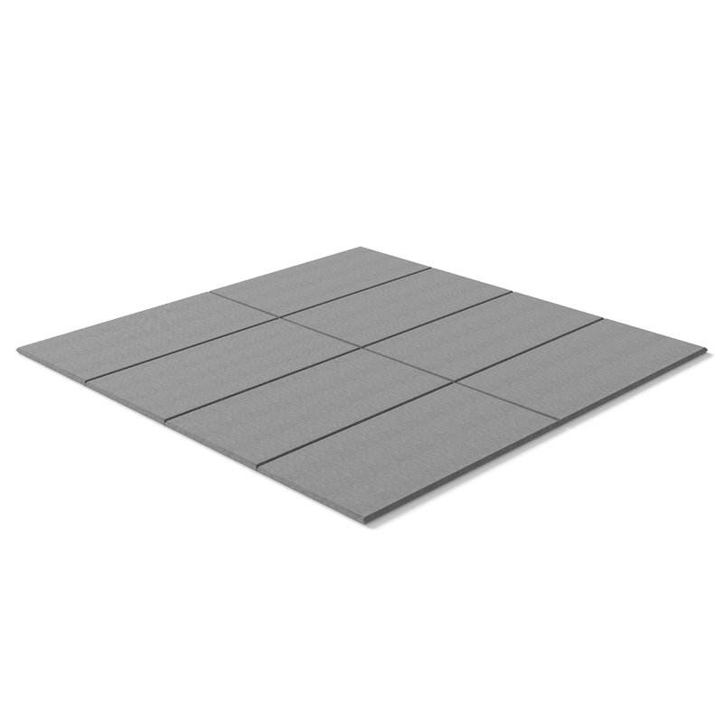 Planche de 0,3 po, panneaux de support de lit pliables, support de matelas à profil bas avec housse, Très grand lit