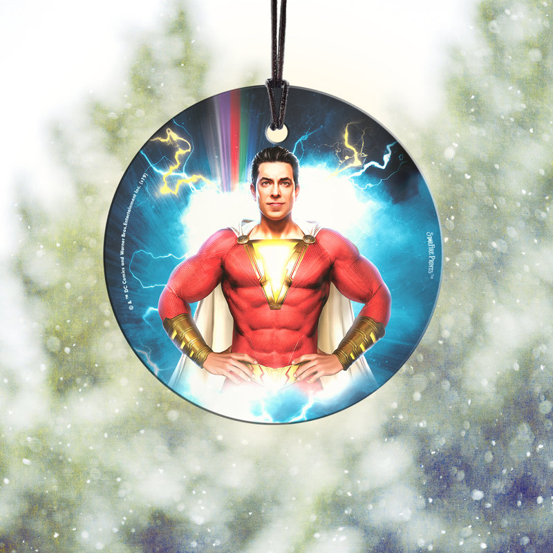 Starfire Prints Dc Comics Shazam Superhero Suncatcher