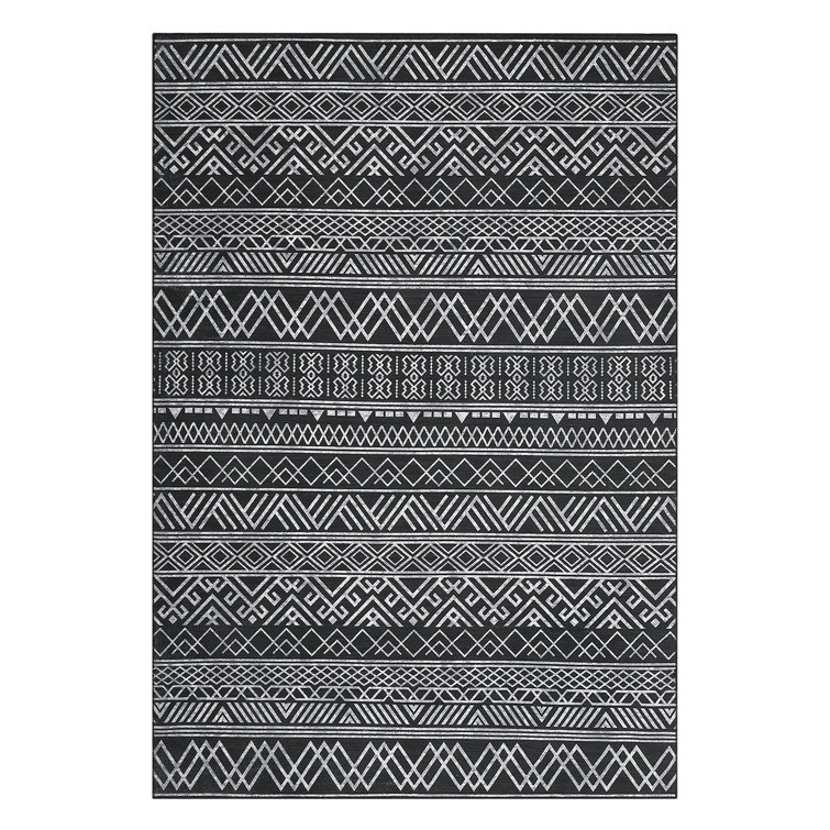 Washable Rug Non Slip Area Rugs for Living Room Bedrooms Boho Vintage Area Rugs Foldable Rugs for Playroom Office Kitchen Rugs