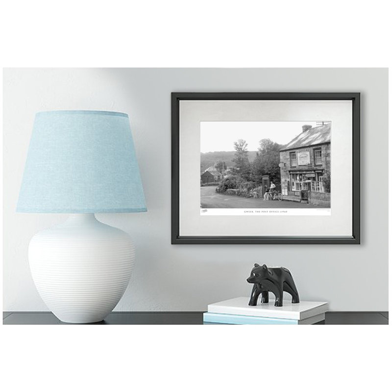 Gweek, The Post Office C1960 - Single Picture Frame Print, 40cm H x 50cm W x 2.3cm D