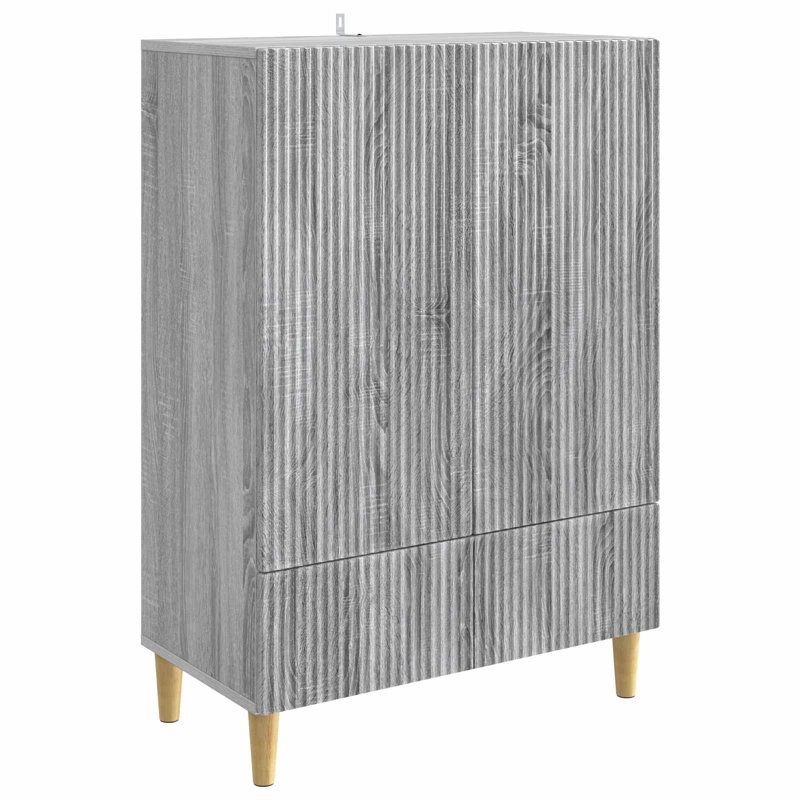 66cm Sideboard, Grey Sonoma