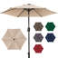 Cemil 225cm Market Parasol-1612975335