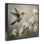 Art de giclée encadrée printanière, colibri printanier et fleurs, design par Arlington Prints