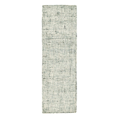 Oscoda Abstract Area Rug in Gray
