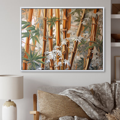 Bamboo Minimalm Beauty sur toile
