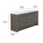 60.5" Double Bathroom Vanity With Cultured Marble Top-700561731