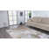 Trisco Abstract Area Rug in Gray