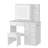 Aneirin 39.4'' Wide Vanity Set With Socket & Sliding Mirror-1707956872